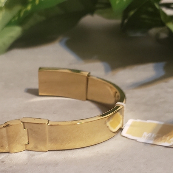 Michael Kors Goldtone Bangle  Bracelet - Picture 5 of 6